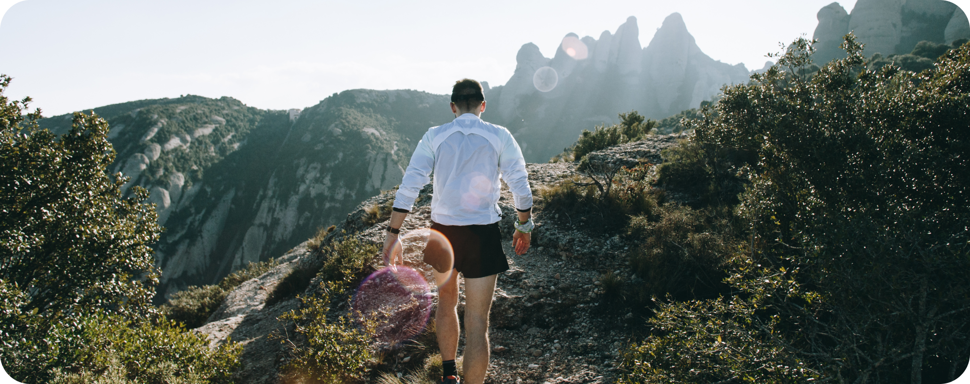 Man Hiking