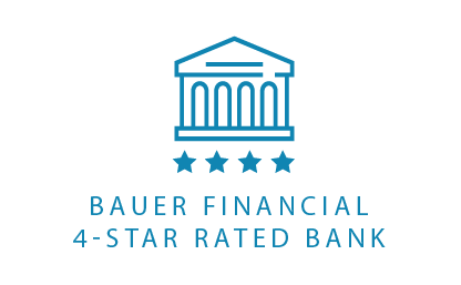 Bauer financial four start Rated Bank